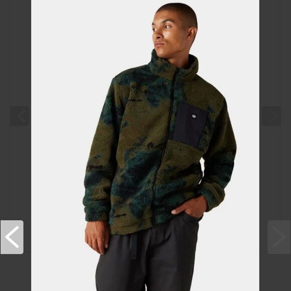 686 Everywhere Outpost Sherpa Jacket Camo Cypress Green/Hemisphere XXL - Picture 2 of 10